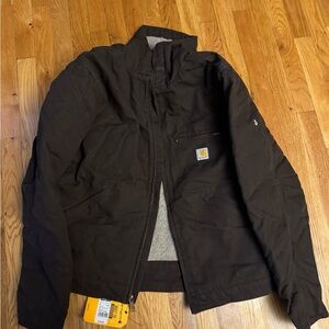 Carhartt Men's Dark Brown Lightweight Jacket